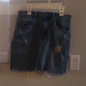 Denim skirt